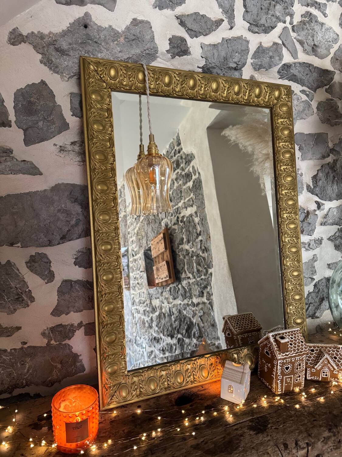 Vintage portable lamp