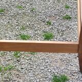 Vintage 50s oak daybed