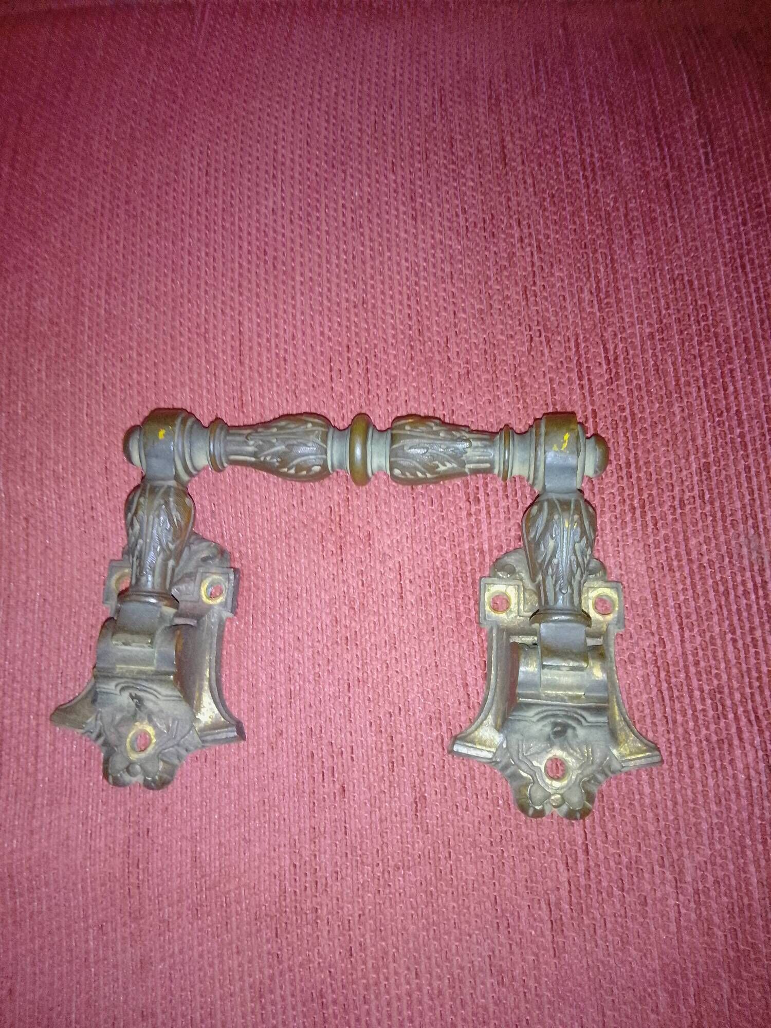 Old piano handle