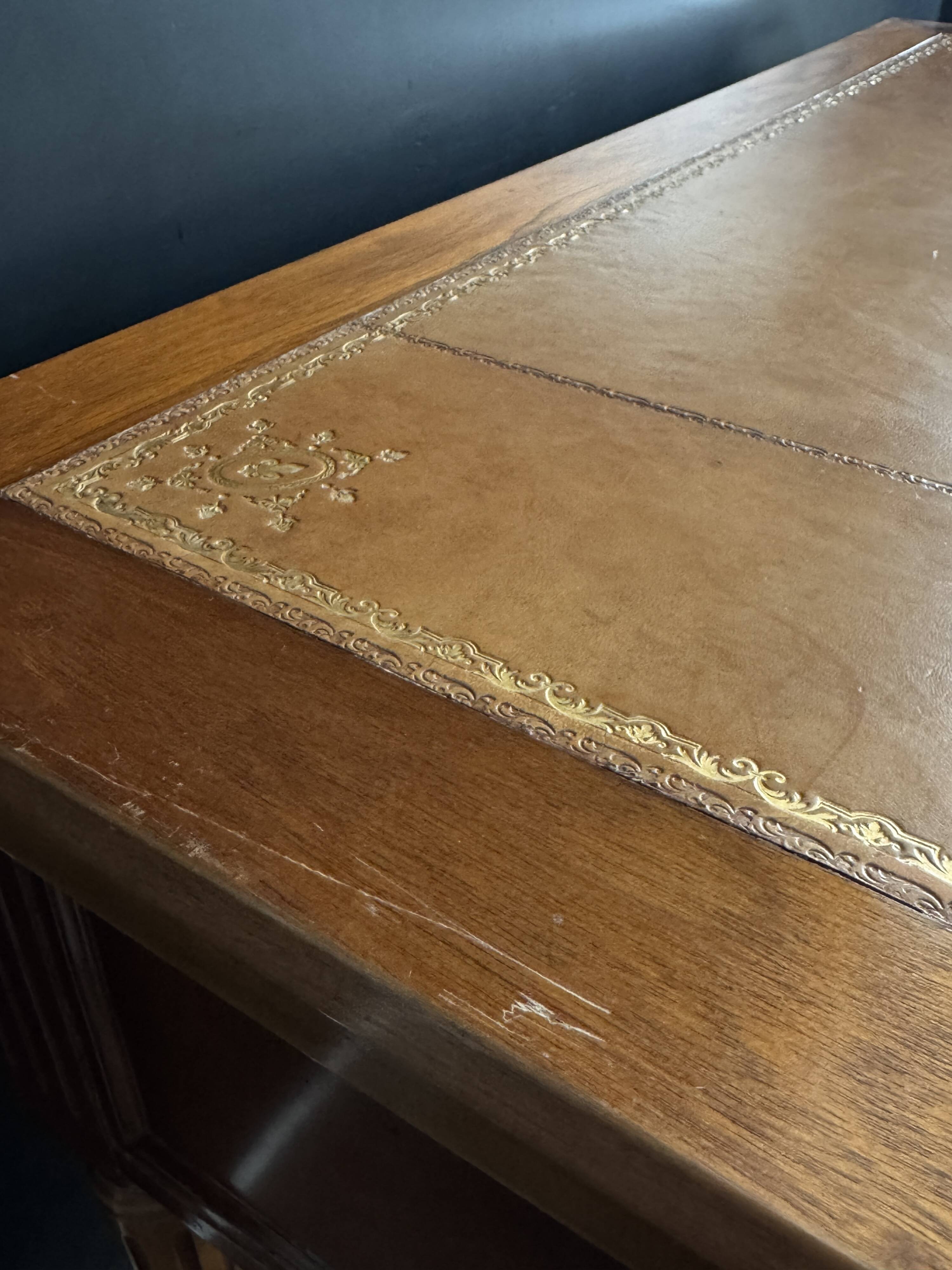 Bureau secrétaire style Louis XVI