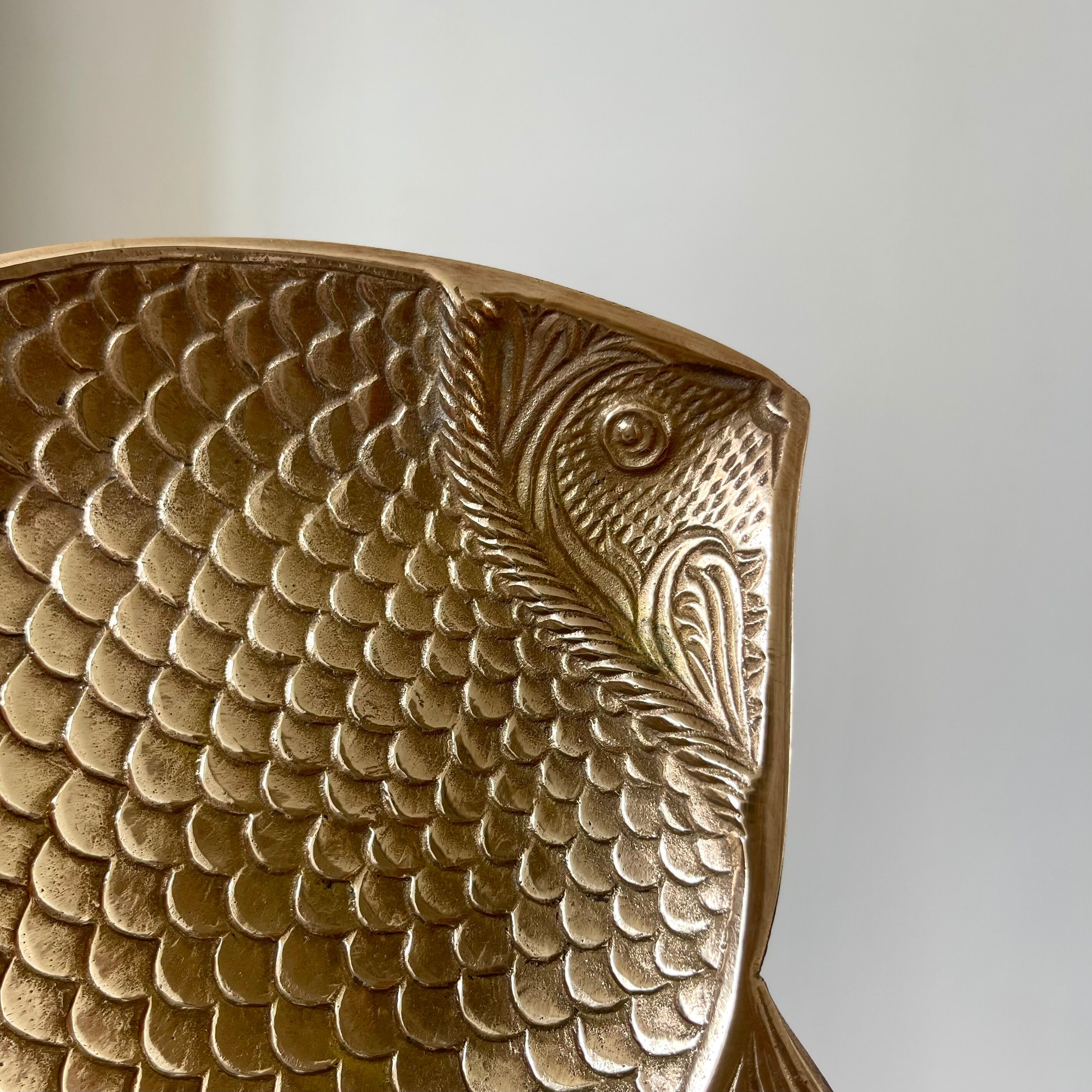 Brass catchall from the 1970s