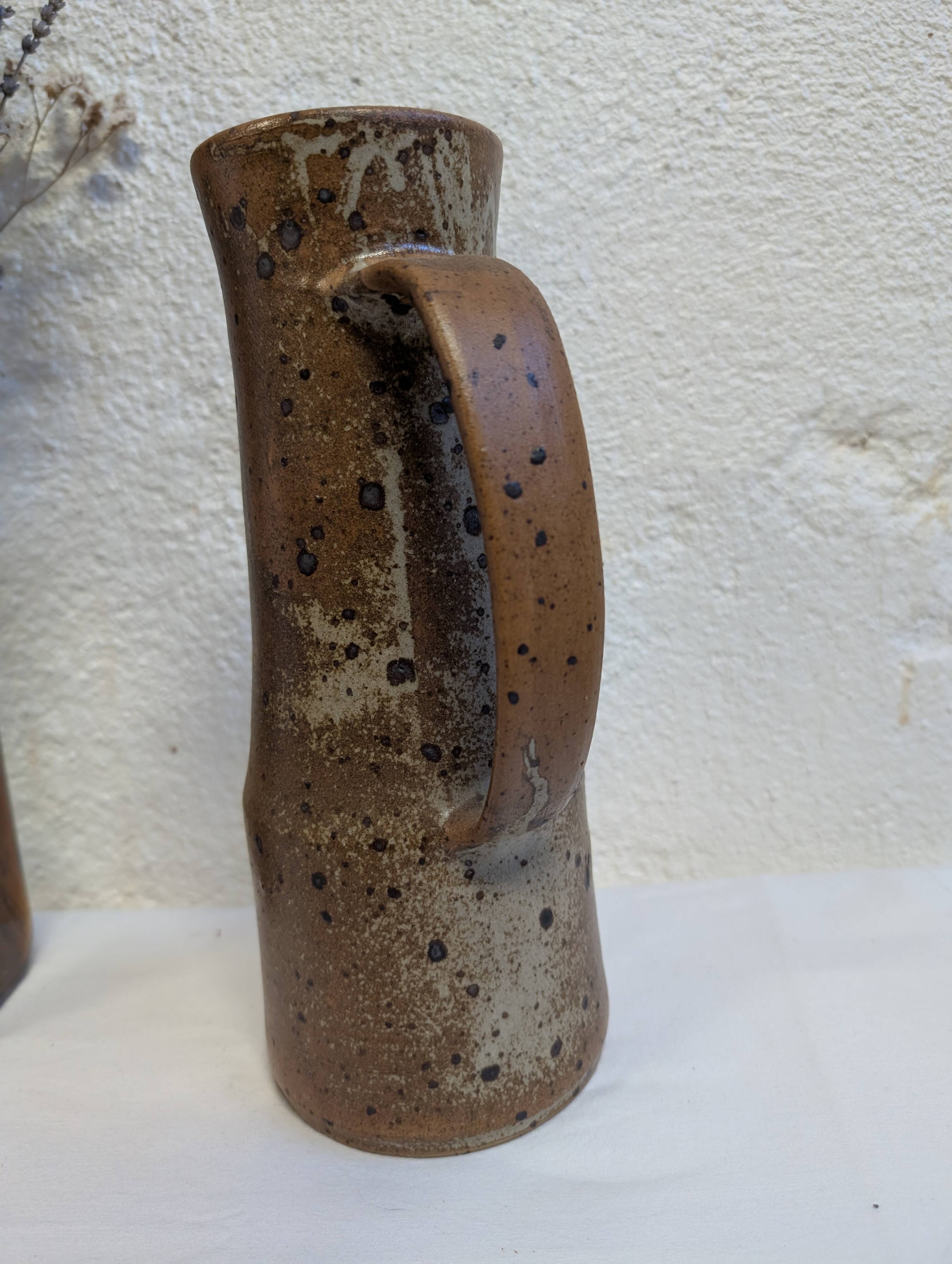 Pyrite stone vase