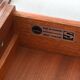 Arne Vodder desk in rosewood and leather Sibast Denmark 1960