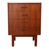 1960s Scandinavian teak chest of drawers
