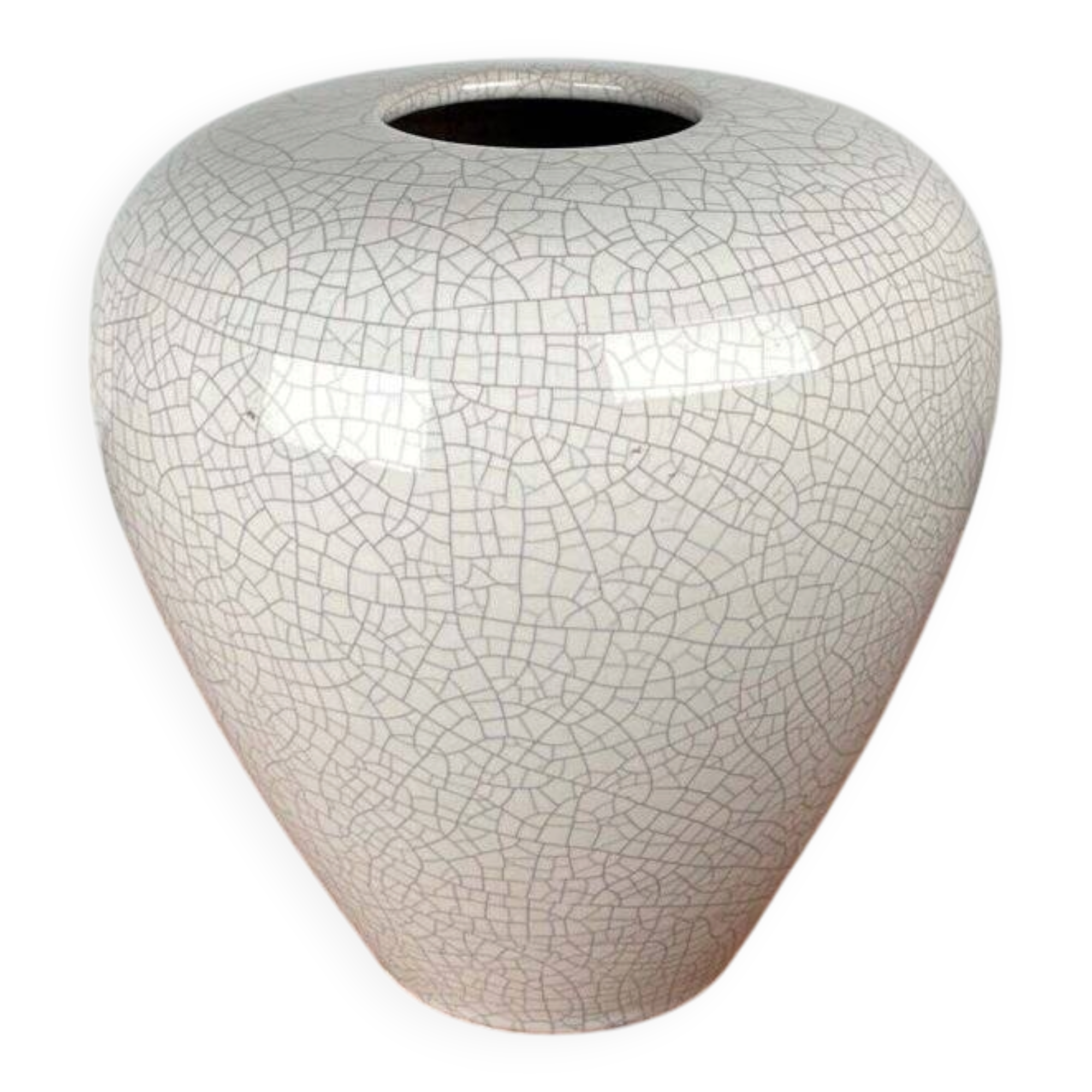 Modern West German ceramic vase from the mid-century WGP by Silberdistel Keramik, 1960s.