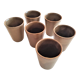 Digoin stoneware cups 1 set of 6 pieces
