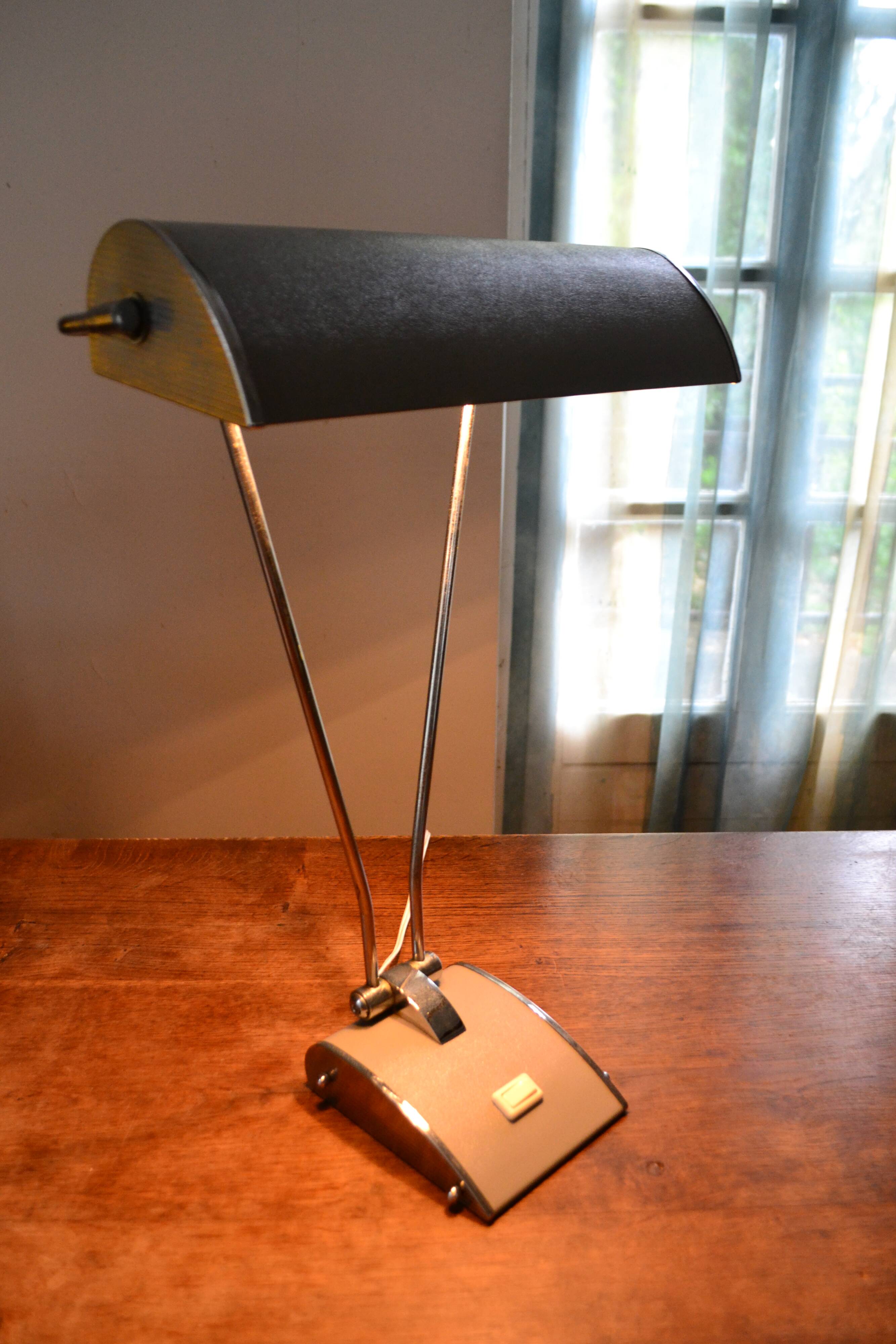 Eileen Grey desk lamp from the 1950s