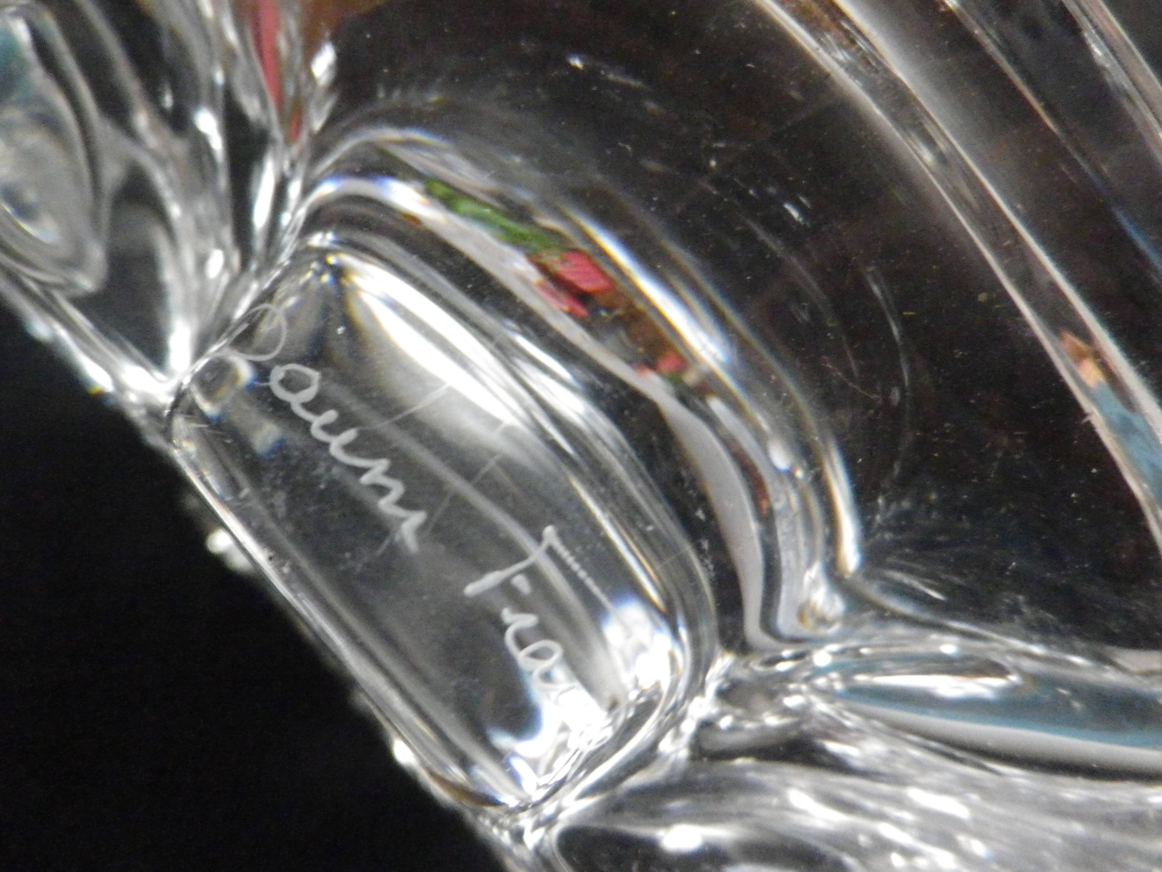 Daum ashtray or pocket emptier