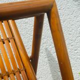 Foldable Bamboo Magazine Rack