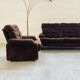 3-seater sofa and 2 armchairs from the 70s – coronado & tobia scarpa for b&b ialia
