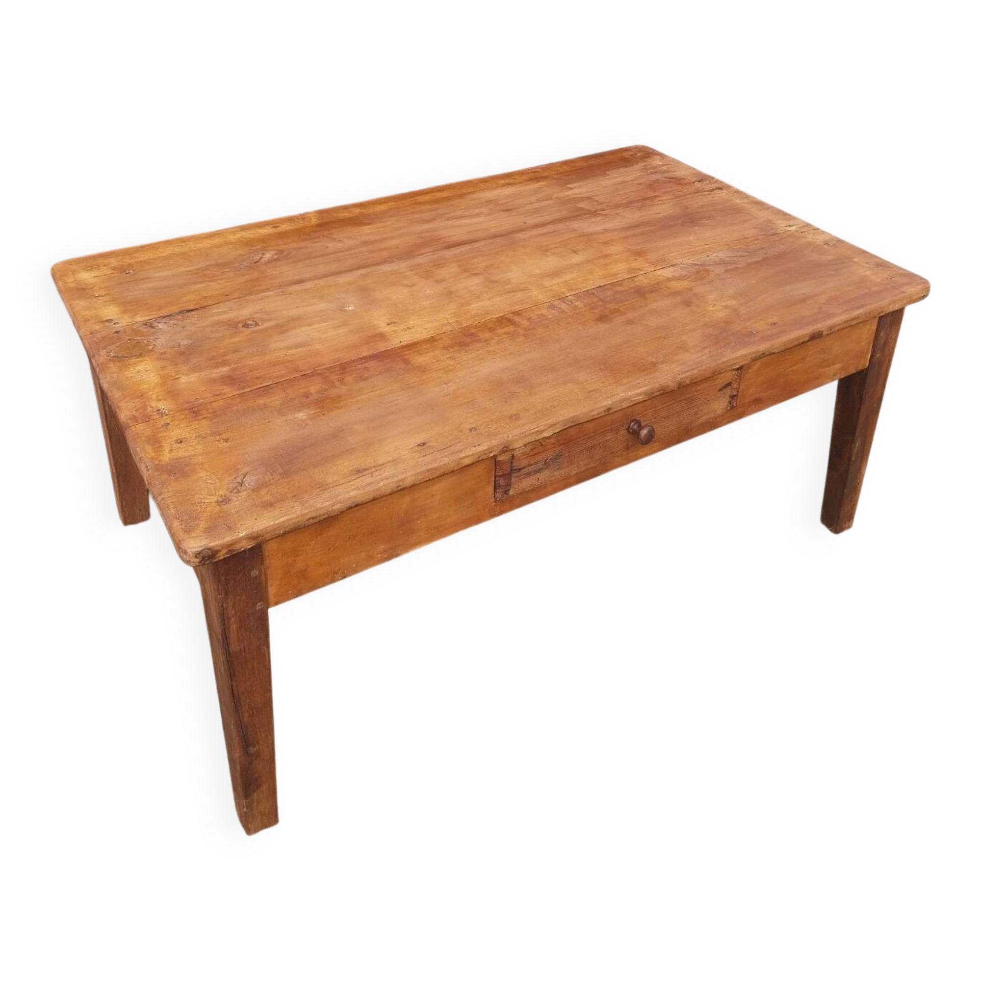 Wooden coffee table