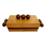 Large Art Deco wooden box