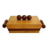 Large Art Deco wooden box