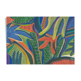 Corail vert, illustration peinture