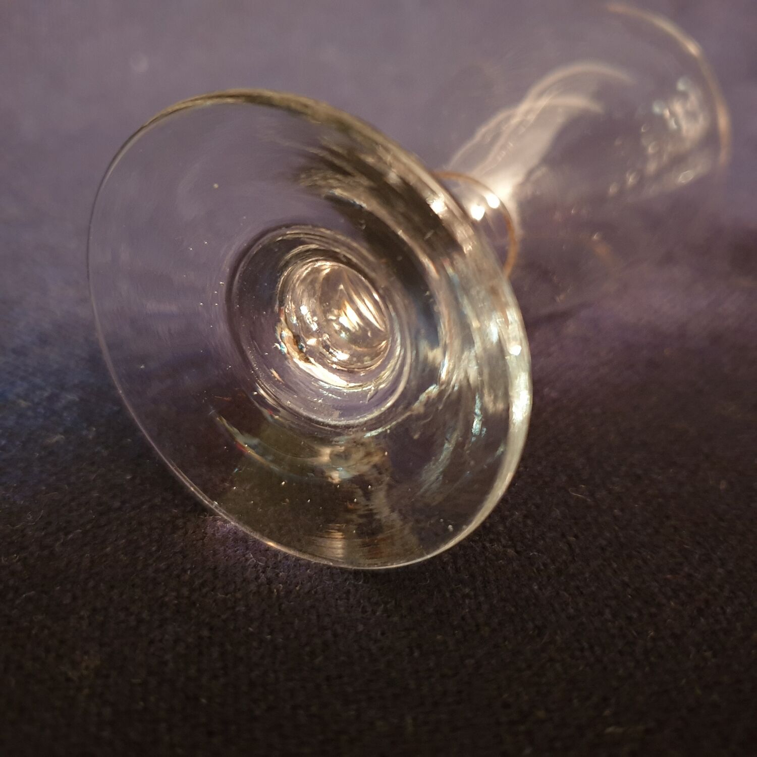 7 antique shot glasses