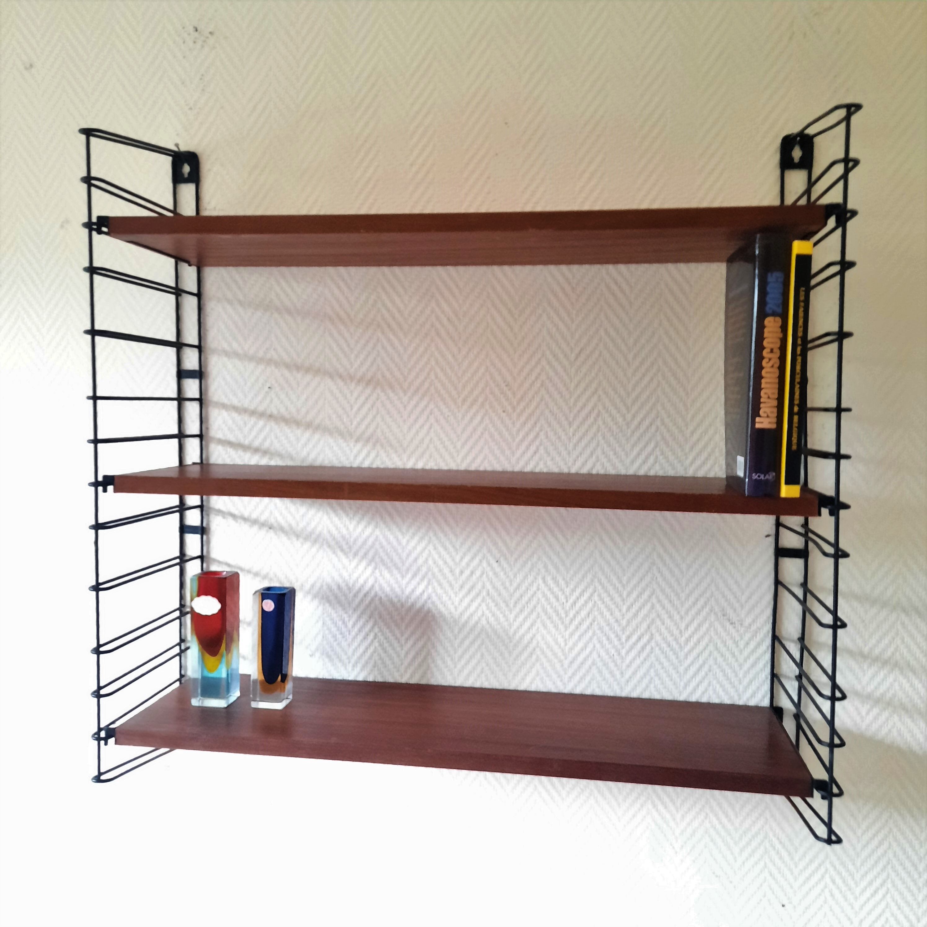 Shelf library Tomado teck vintage 60'