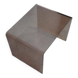Designer furniture - side table - sofa end - bedside table by Michel Dumas - 1970 - vintage period
