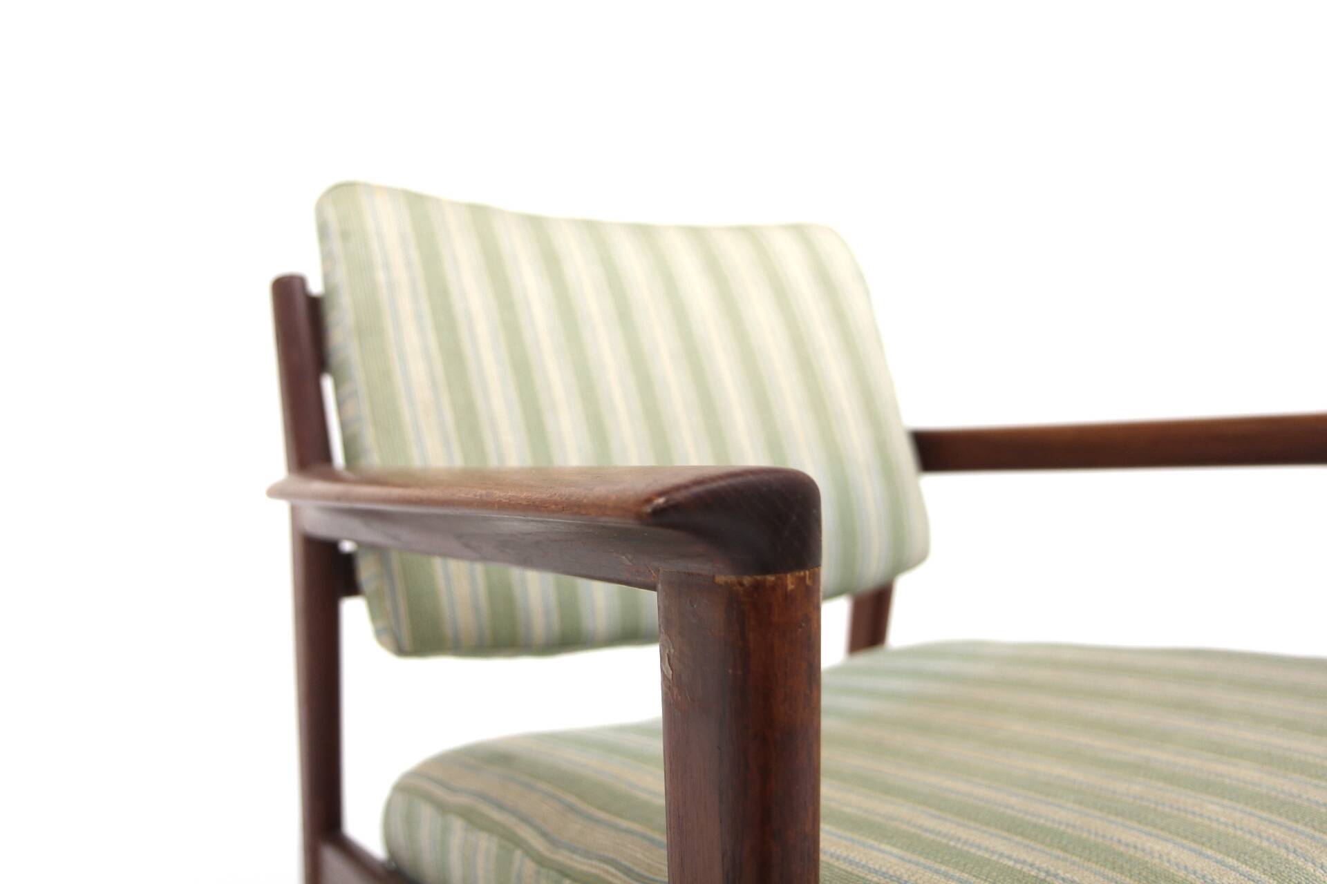 Scandinavian teak armchair, Karl-Erik Ekselius, JOC Vetlanda, Sweden, 1960