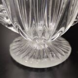 Transparent Murano Glass Vase attr. to Barovier and Toso, Italy
