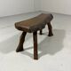 Petite table d'appoint rectangulaire brutaliste pour plantes, années 1960-70
