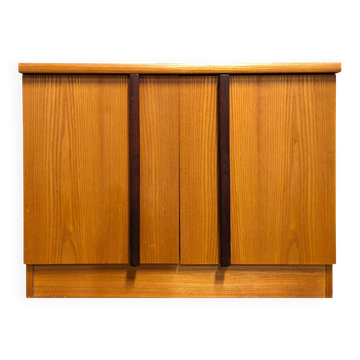 Meuble de rangement, buffet vintage en orme