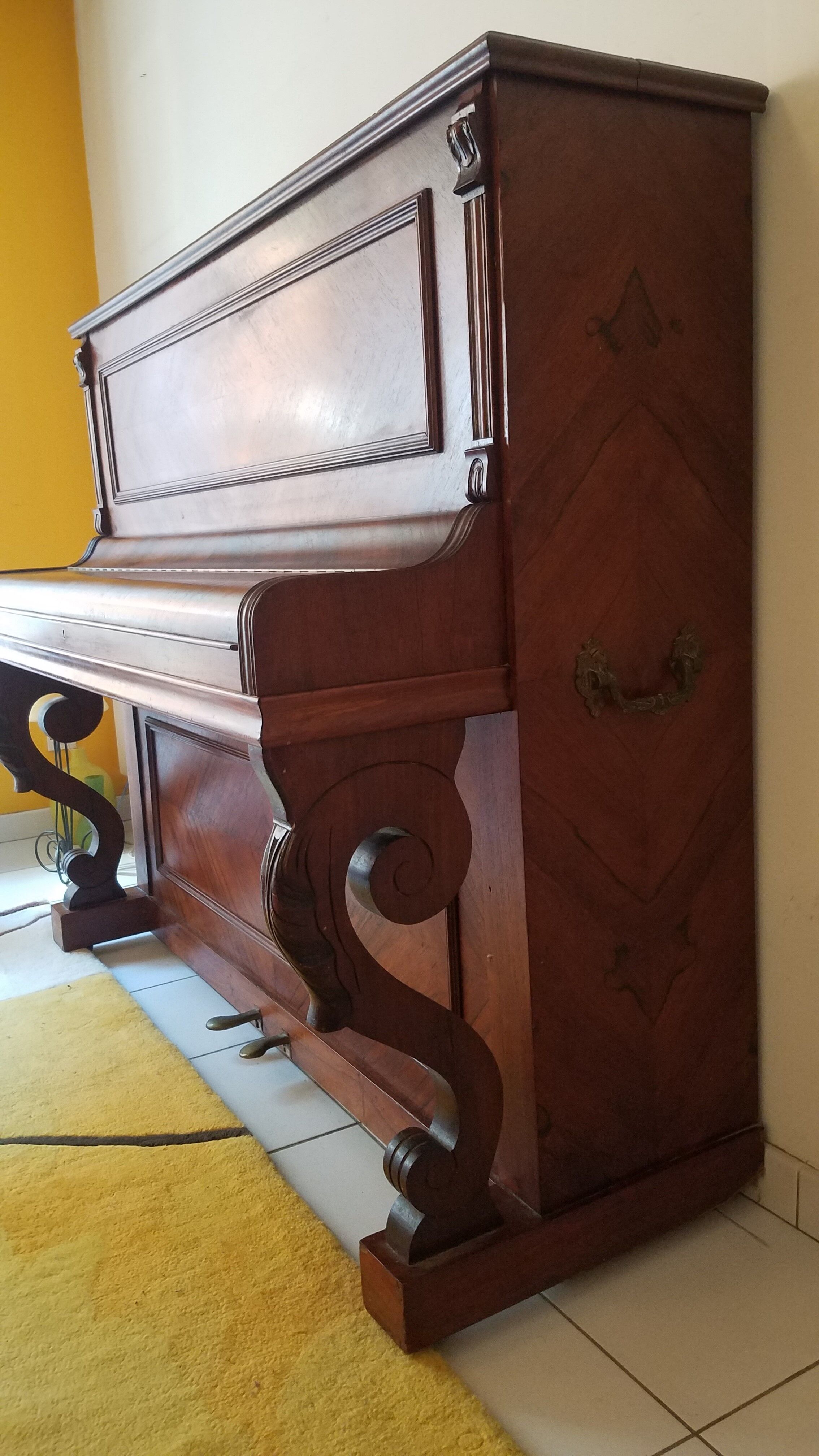 H.klein piano with stool