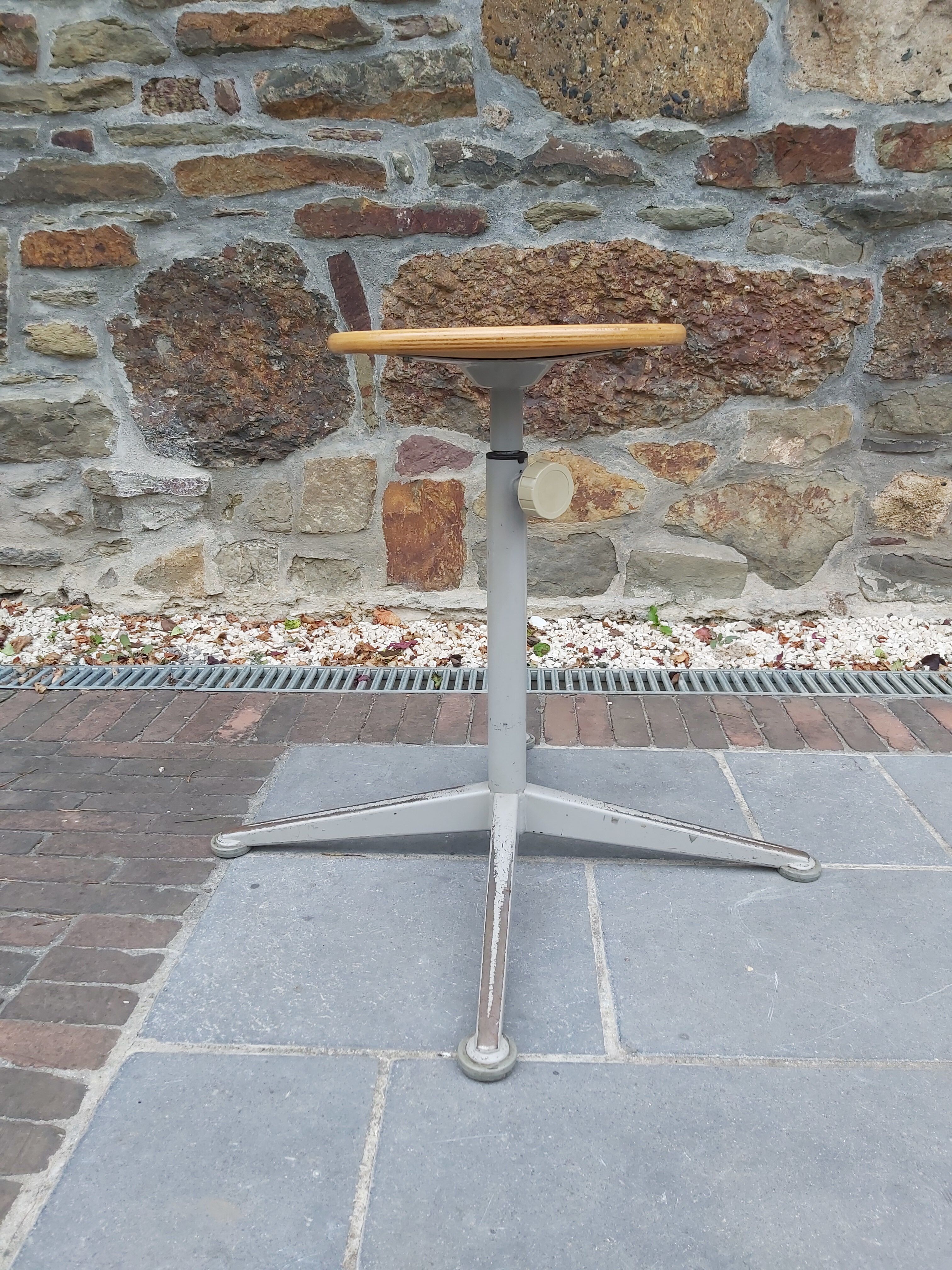 Architect's stool designed by Friso Kramer, 60s