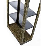Adrian Pearsall for Craft Associates Brutalist etagere display shelves