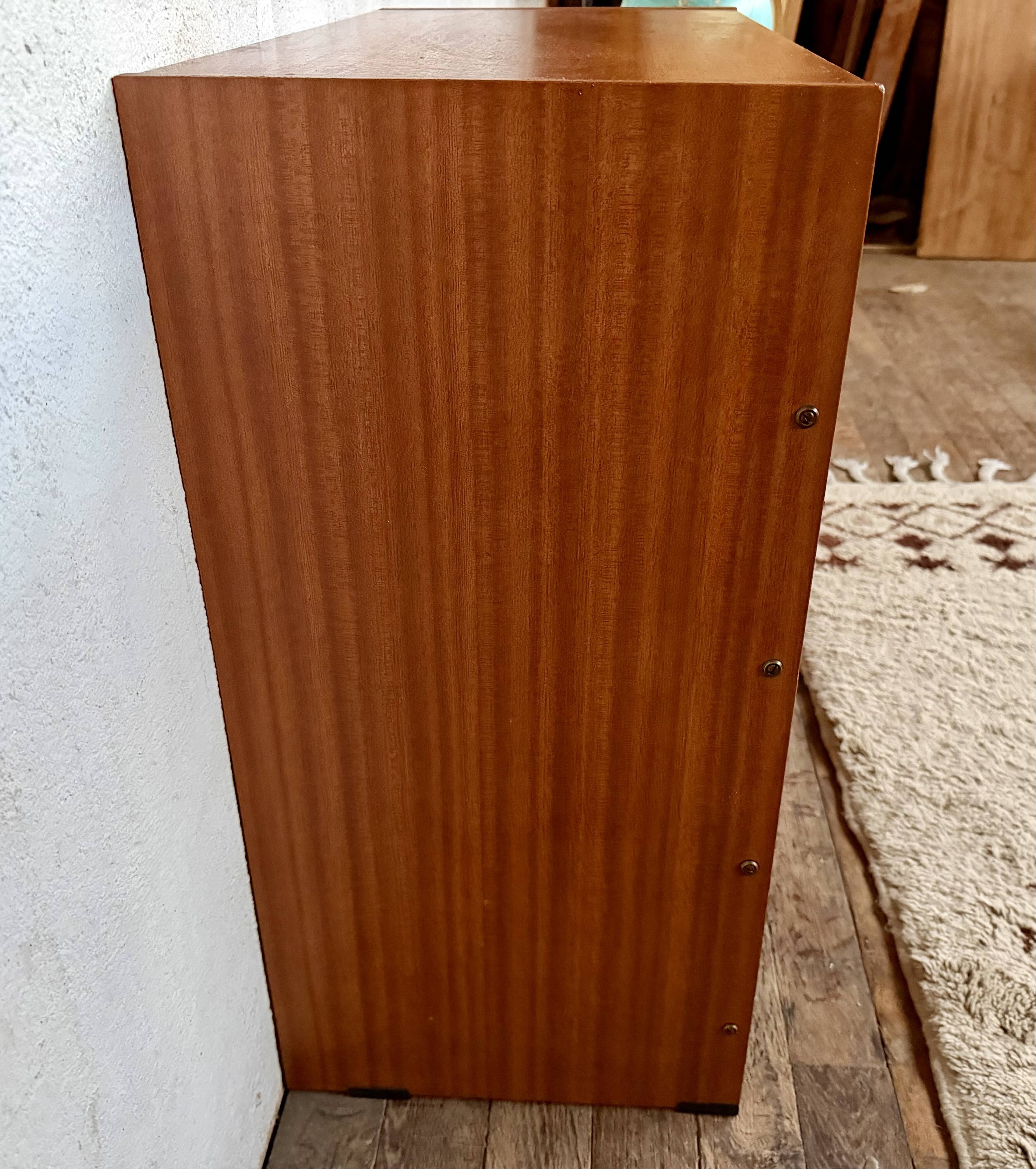 Vintage teak shoe cabinet – 1960s