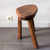 Tripod wooden stool