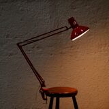 Red Ledu articulated workshop lamp