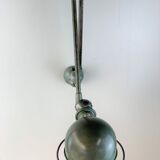Old Jielde lamp 1965 green patina 102