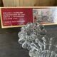 Pair of Italian glass candlesticks