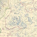 Antique Map of Europe circa 1869 Keith Johnston Royal Atlas Hand coloured map