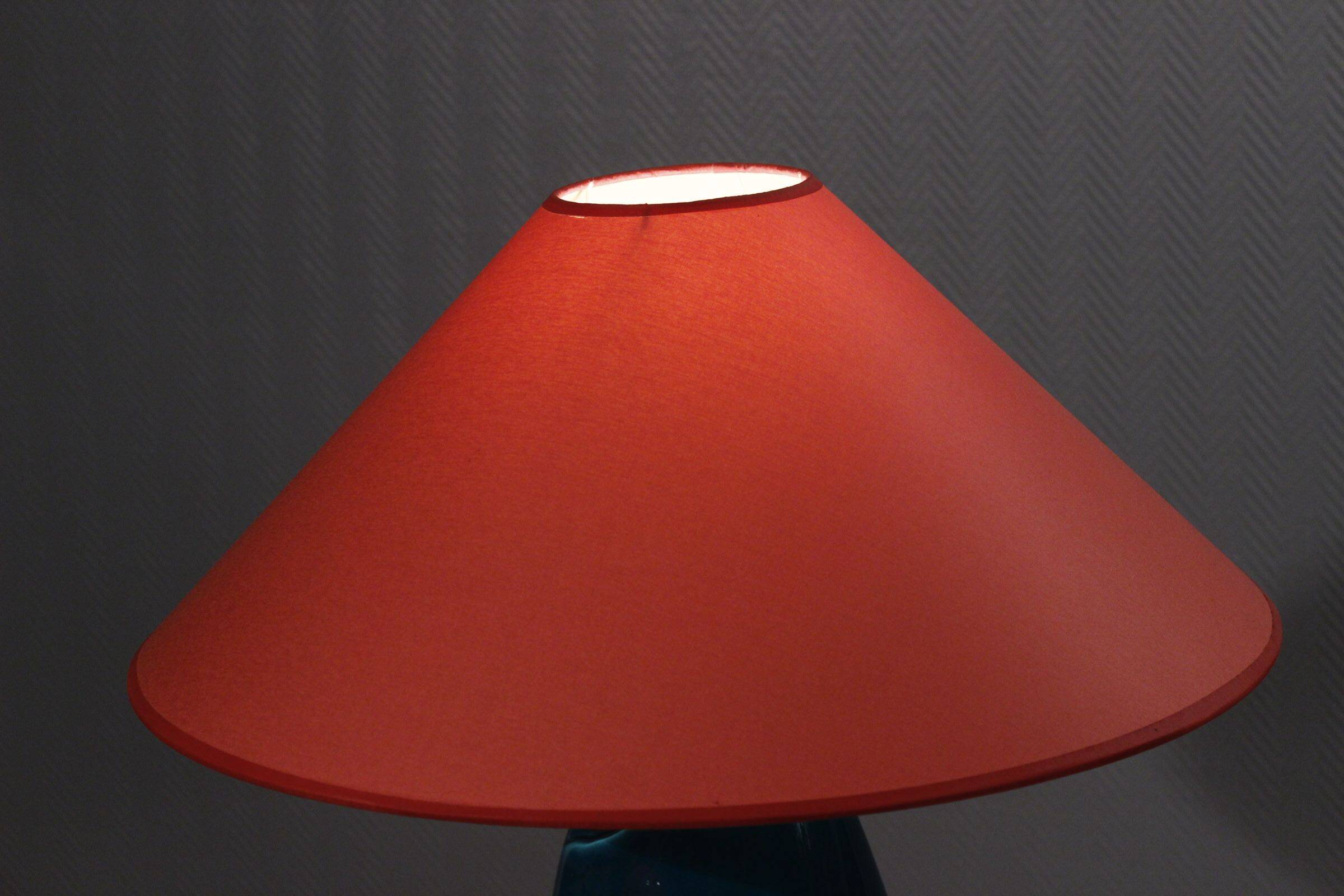 François Chatain Large menhir lamp vintage post-modern design 1990s
