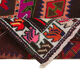 Hand-knotted wool turkish multicolor runner carpet 90 cm x 364 cm