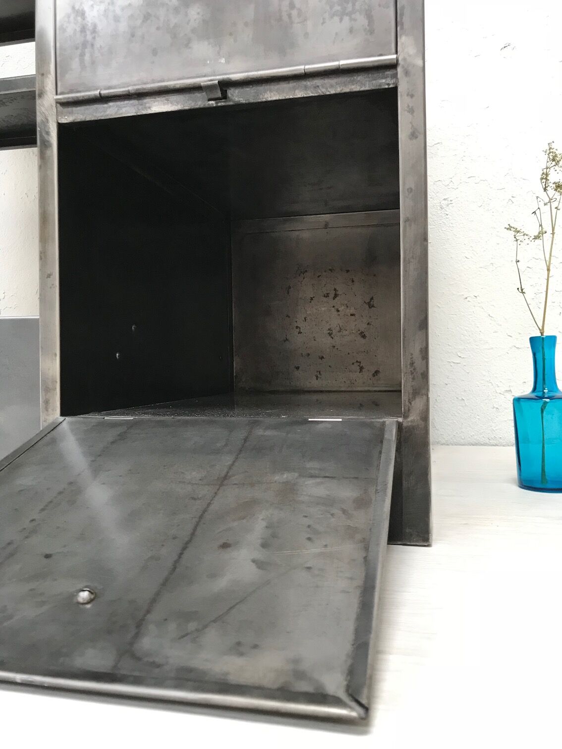 Industrial office Roneo in raw metal