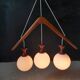 French chandelier Rispal, model 102-39