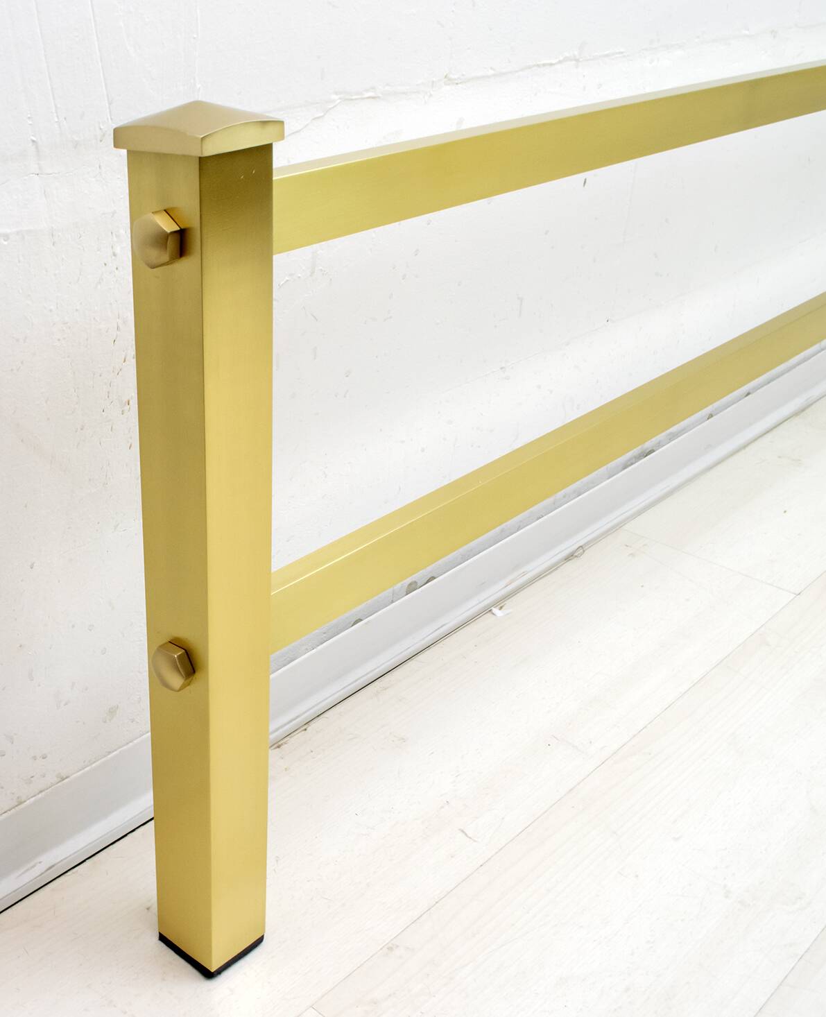 Mid-Century Modern Italian Gold Brass and Bronze Double Beb, 1970