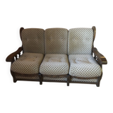 Solid wood convertible sofa