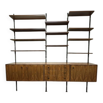 Vintage Scandinavian wall Unit 1960