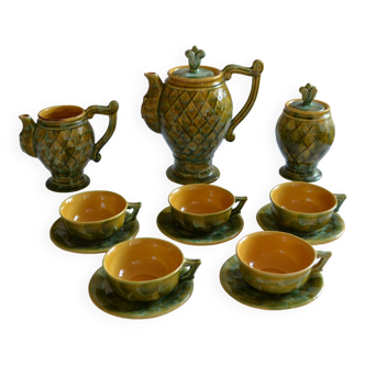 Vintage 70s pineapple tea set