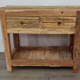 Small wooden console