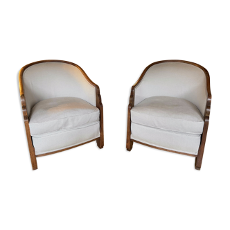 Art deco style chairs, 40s