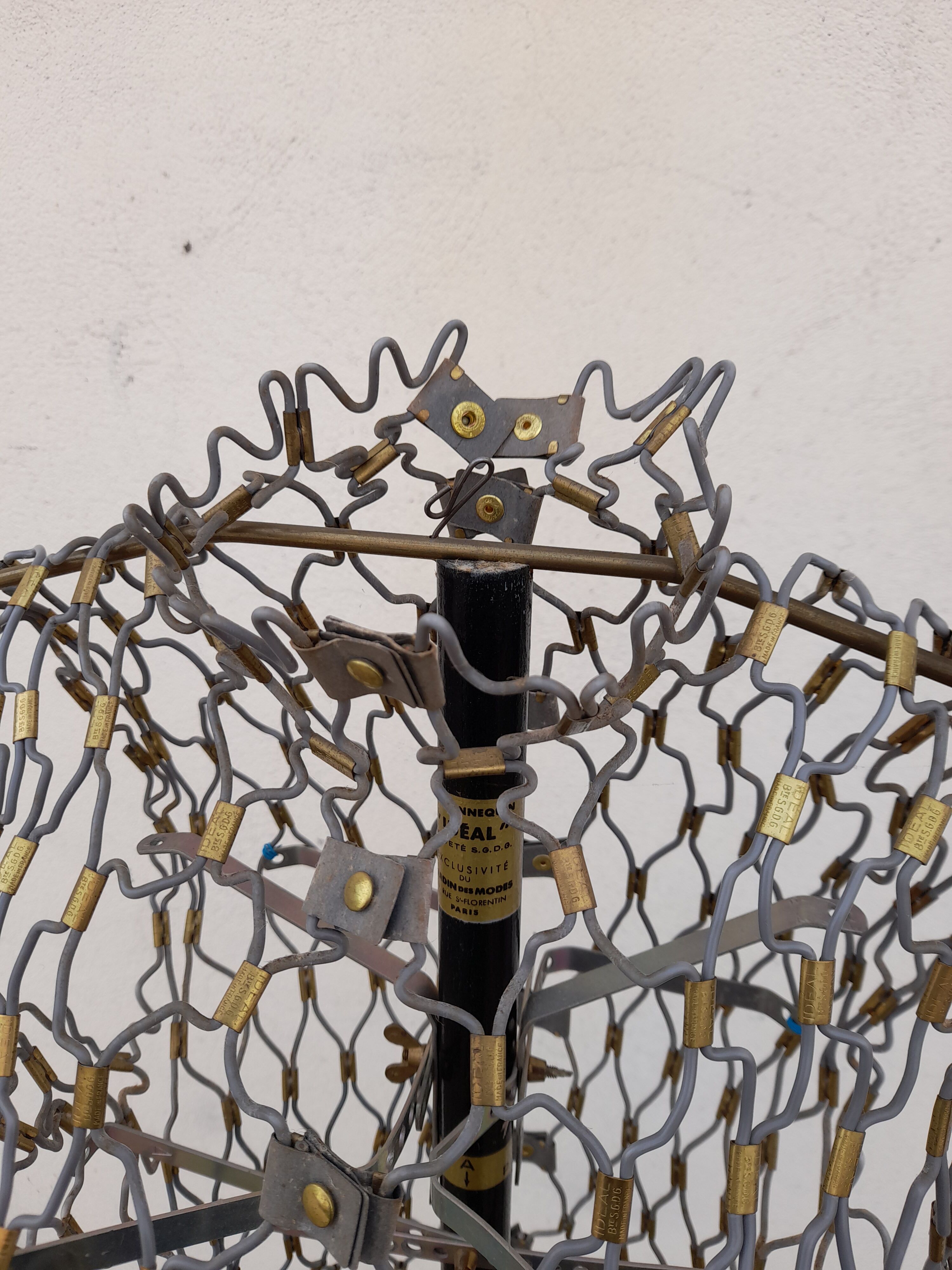 Mannequin couture bust "Ideal" 1950 Paris