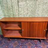 Mid century retro vintage teak bookcase 1960