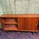 Mid century retro vintage teak bookcase 1960
