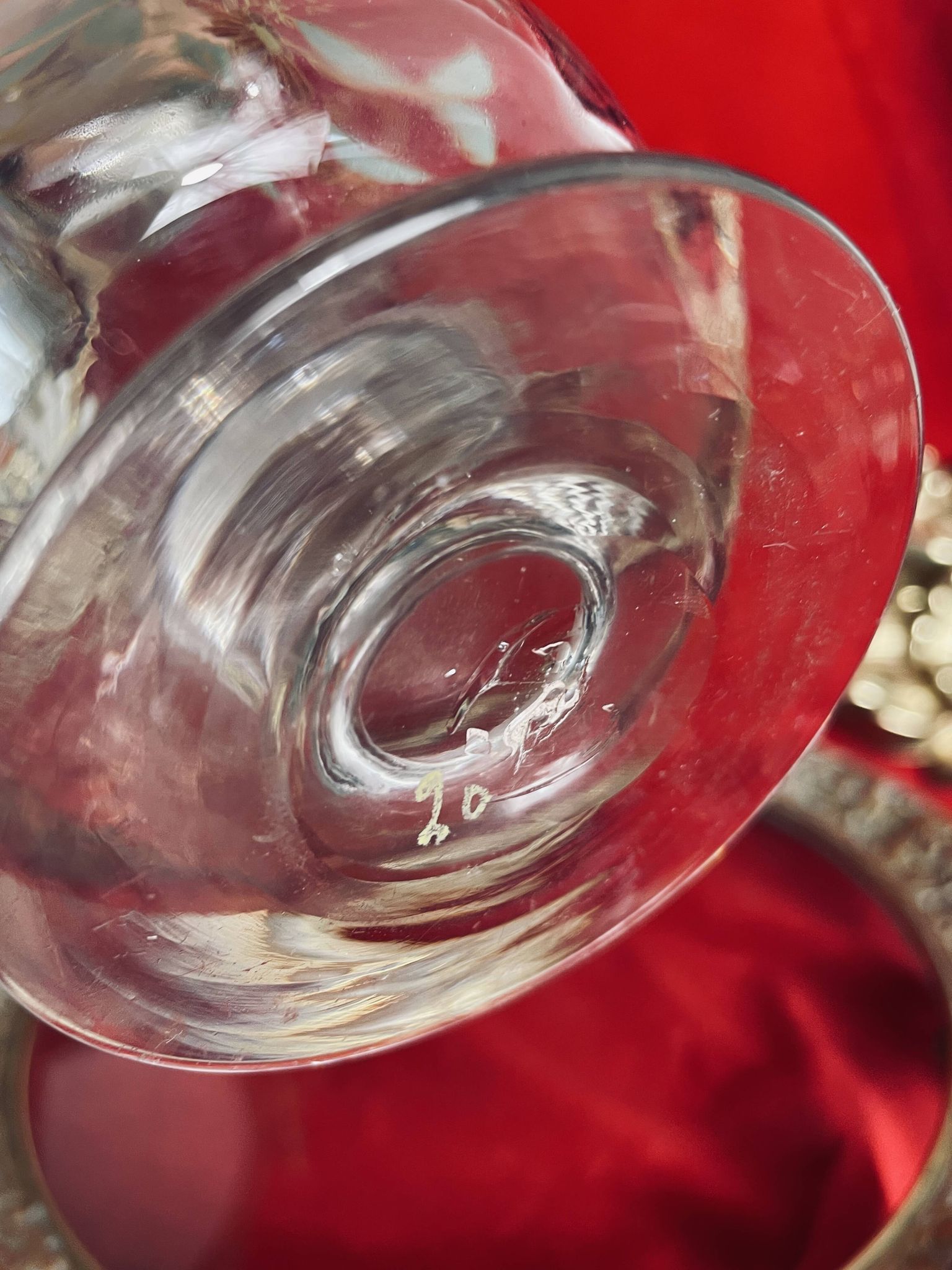 Old Legras Art Nouveau carafe