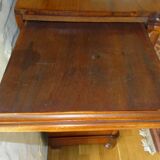 Low antique 19th century mahogany buffet