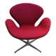 Fauteuil "swan" d'Arne Jacobsen édition Fritz Hansen